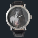 Horse Porträtt II Armbandsur<br><div class="desc">Djur</div>