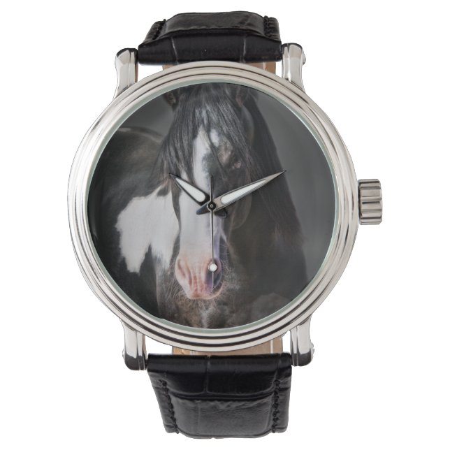 Horse Porträtt II Armbandsur (Framsida)