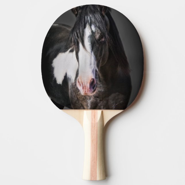 Horse Porträtt II Pingisracket (Framsidan)