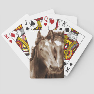 Horse Porträtt III Kortlek