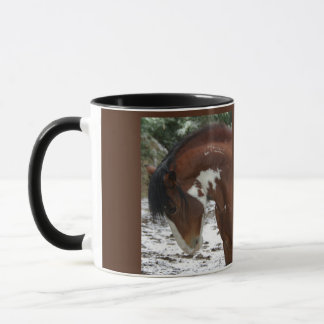 Horse Porträtt med Namn Mugg