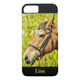 Horse Porträtt Personlig Namn