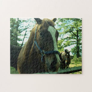 Horse Porträtt Pussel