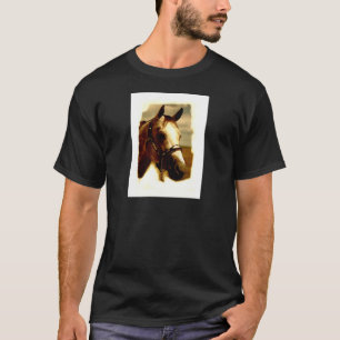 Horse Porträtt T-shirt