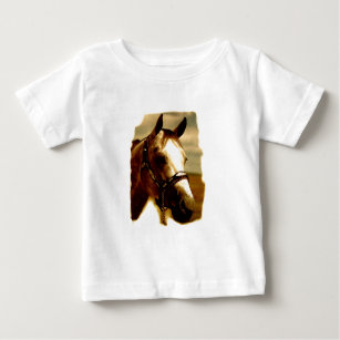 Horse Porträtt Tee Shirt