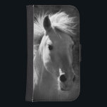Horse Porträtt V Plånboksfodral För Samsung Galaxy S4<br><div class="desc">Djur</div>