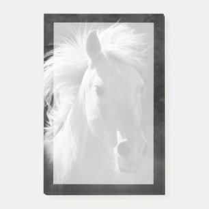 Horse Porträtt V Post-it Block