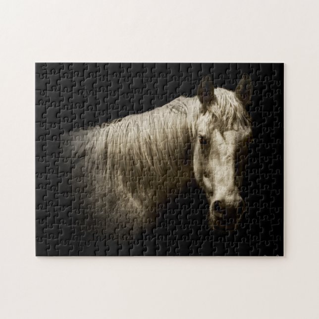 Horse Porträtt VI Pussel (Horisontell)