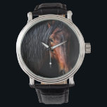 Horse Porträtt VII Armbandsur<br><div class="desc">Djur</div>