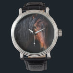 Horse Porträtt VII Armbandsur<br><div class="desc">Djur</div>