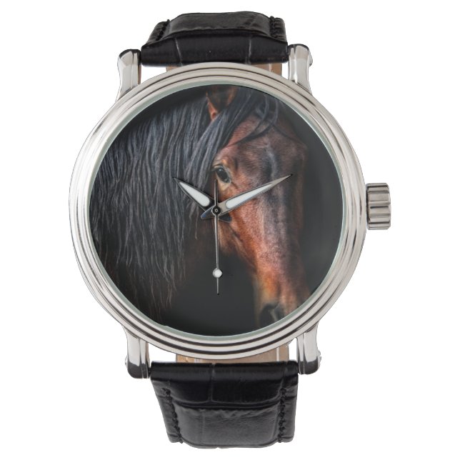 Horse Porträtt VII Armbandsur (Framsida)