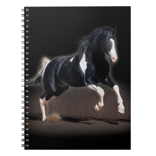 Horse Porträtt VIII Anteckningsbok (Framsidan)