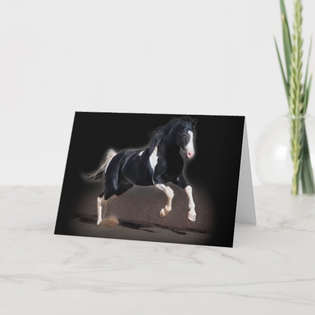 Horse Porträtt VIII Kort (Framsida)