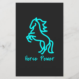 Horse Power i Blue Brevpapper