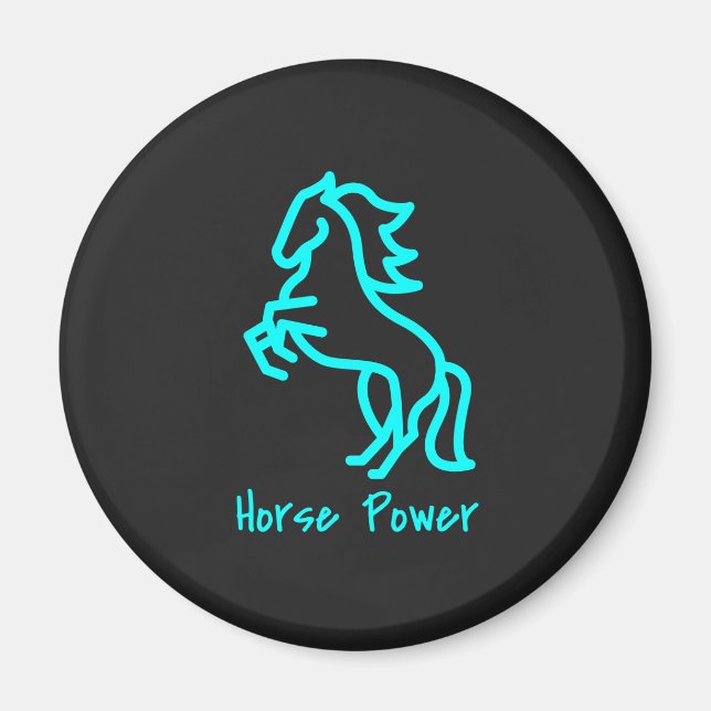 Horse Power i Blue Magnet (Framsidan)