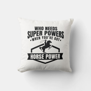 Horse Power Kudde