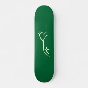 Horse Power - Retro Mini Skateboard Bräda 18,5 Cm