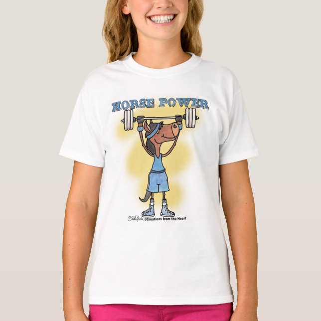 Horse Power T Shirt (Framsida)