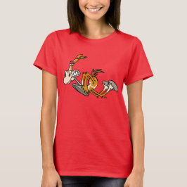 Horse Power tecknad Kvinnor T-shirt