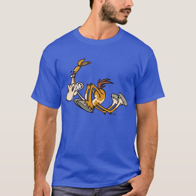 Horse Power tecknad T-Shirt (Framsida)