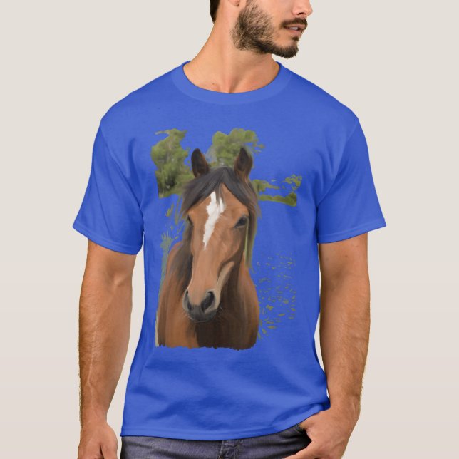 Horse-presenten T Shirt (Framsida)