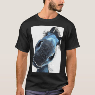 HoRSe PRiNT &x27; HaPPY BuRT &x27; BY SHiRLeY MacA T Shirt