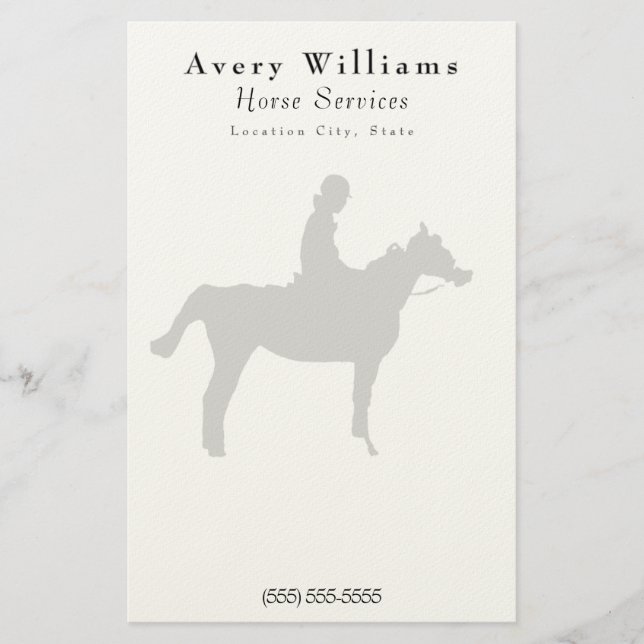 Horse Pro Small Brevpapper (Framsida)