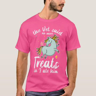 Horse Pun No More Treats Horseback Riding Girls Ch T Shirt
