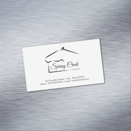 Horse Ranch | Horse Farm Magnetiska Visitkort