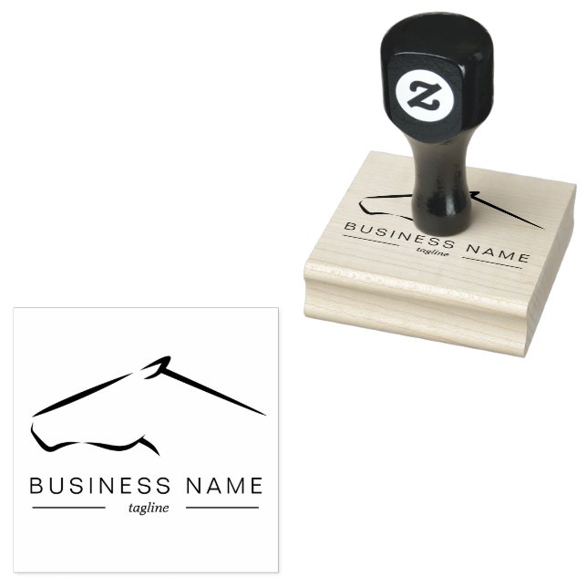 Horse Ranch | Horse Farm Stämpel (Stämplad)