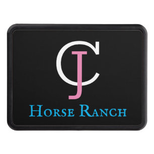 Horse Ranch Trailer Hitch Cover Dragkroksskydd
