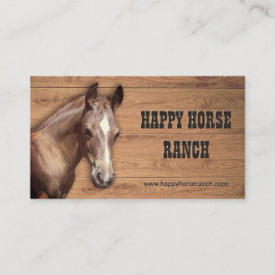 Horse Ranch Visitkort