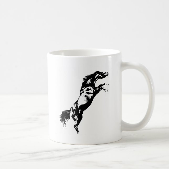 Horse Rearing Kaffemugg (Höger)