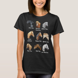 Horse Reds Equestrian för kvinnor T Shirt