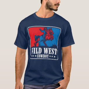 Horse Revolver Bank Robbery Dressage Boy T Shirt