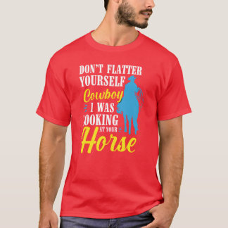 Horse Revolver Modiga frihetsvänner T Shirt