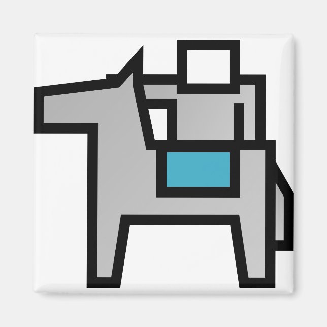 Horse Rider 2 Magnet (Framsidan)