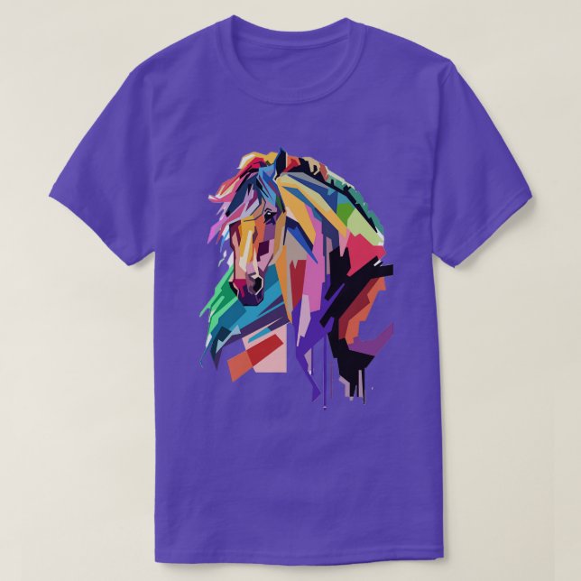 Horse Rider  Älskare Equestrian T Shirt (Design framsida)