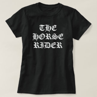 Horse Rider Matching Par T Shirt