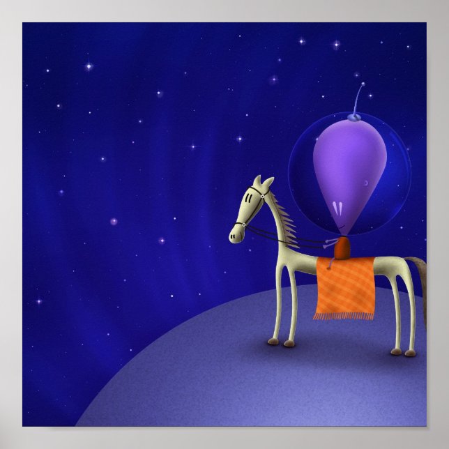 Horse Rider Poster (Framsidan)