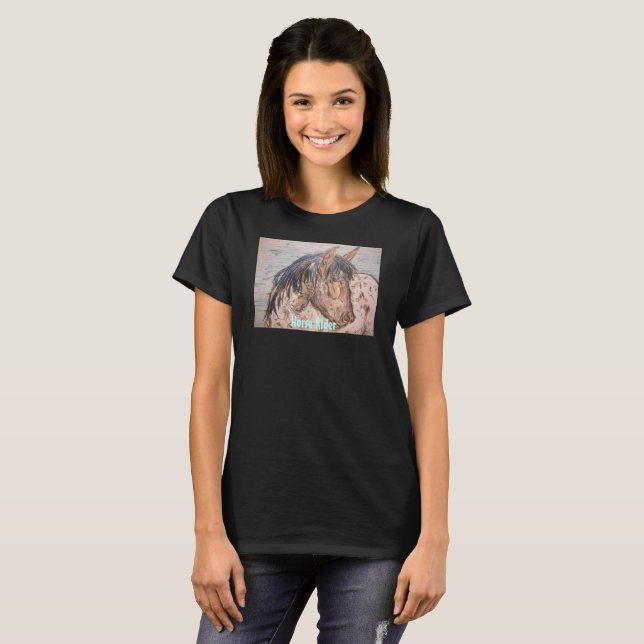 Horse Rider T Shirt (Hel framsida)