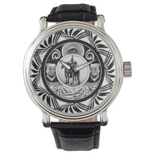 Horse Rider Teckning Armbandsur