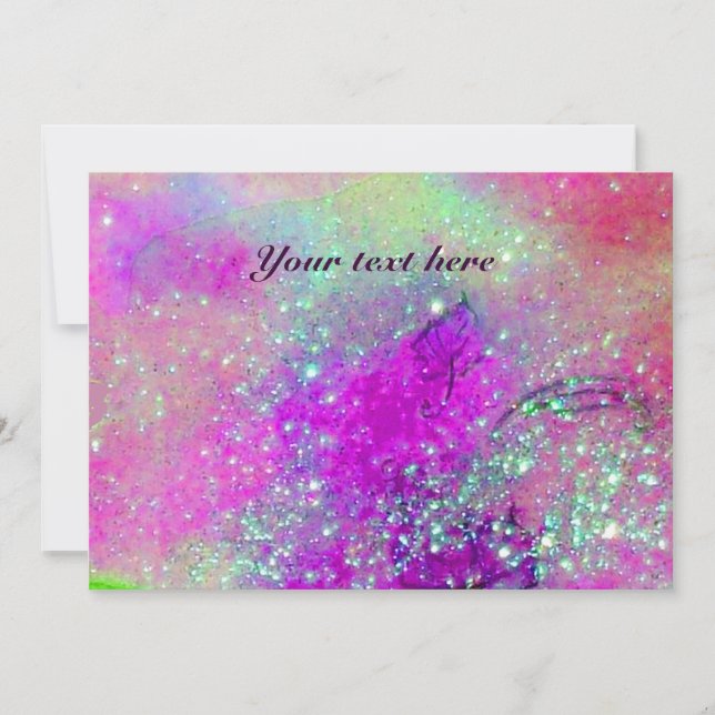 HORSE RIDERS IN NIGHT,Blue Lila,Rosa Sparkles (Framsida)