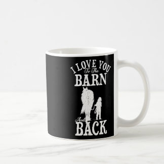Horse Riding Älskare Farmer i Kärlek till Barn A Kaffemugg