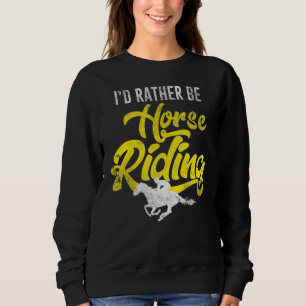 Horse Riding Equestrian Sport Dressage Gallop Stab T Shirt