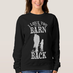 Horse Riding Farmer i Kärlek till Barn och Ba T Shirt
