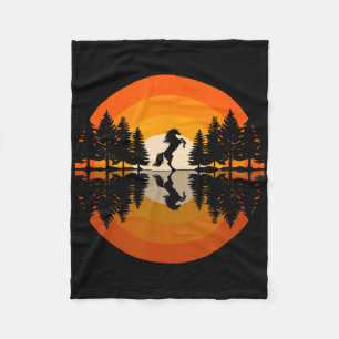 Horse Riding Forest Nature Sunset - Horseback Ride Fleecefilt