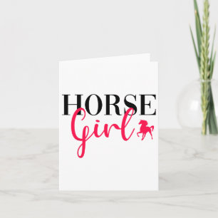 Horse Riding Girl Horse Gir Kort