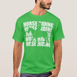 Horse Riding Girl T Shirt