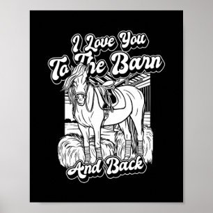 Horse Riding - Horseback i Kärlek till Barn och Poster